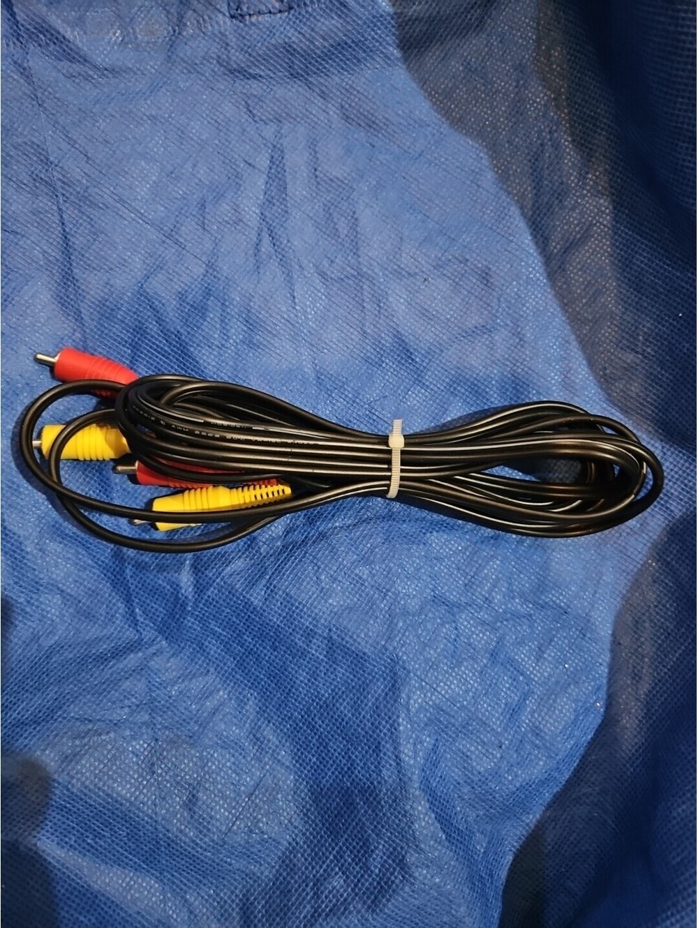 6ft Red/Yellow RCA Male To Male Audio/Video Cable